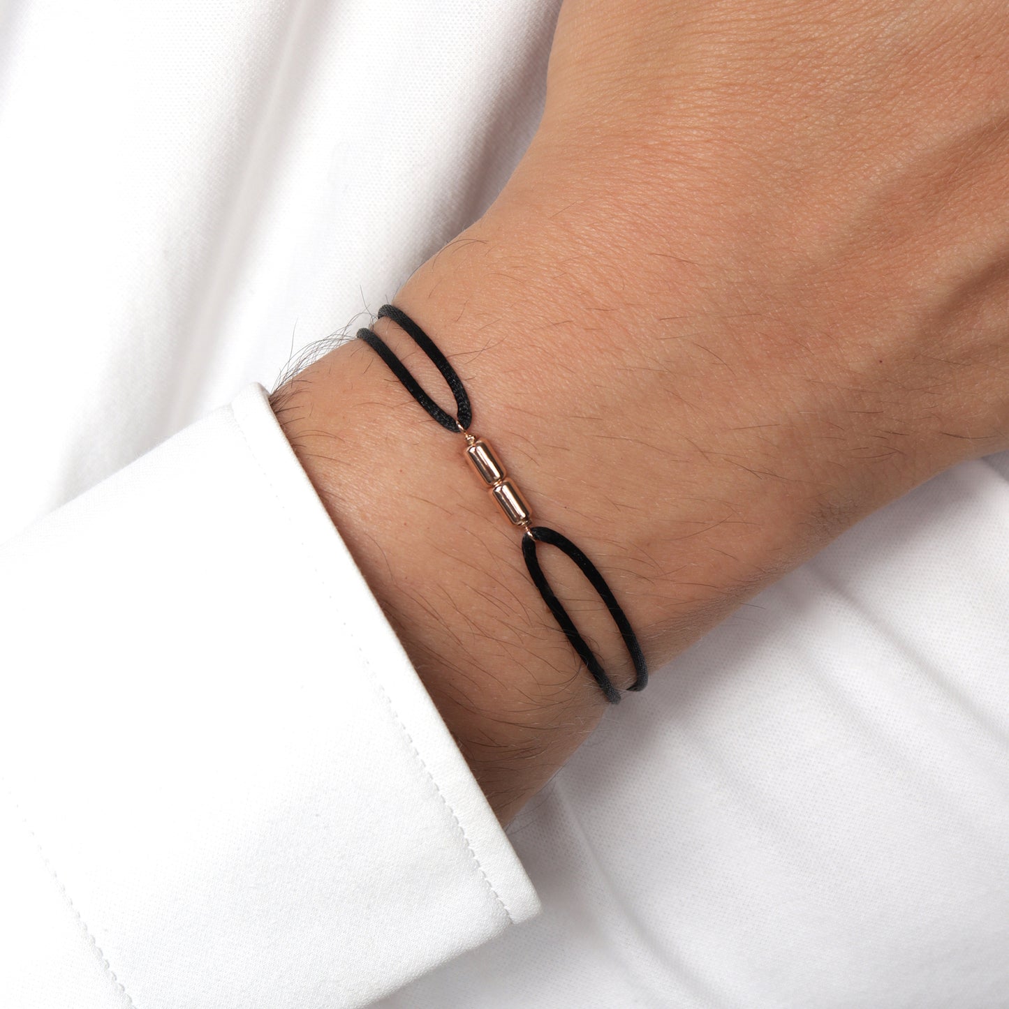 Bracelet N01 sur cordon - petit modèle