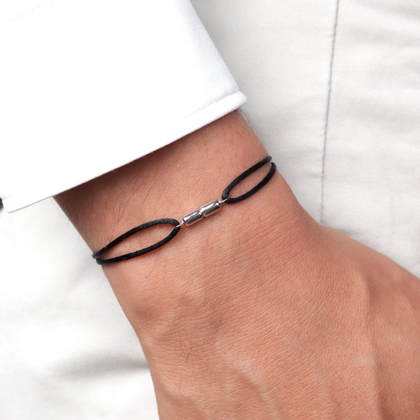 Bracelet N01 sur cordon - petit modèle