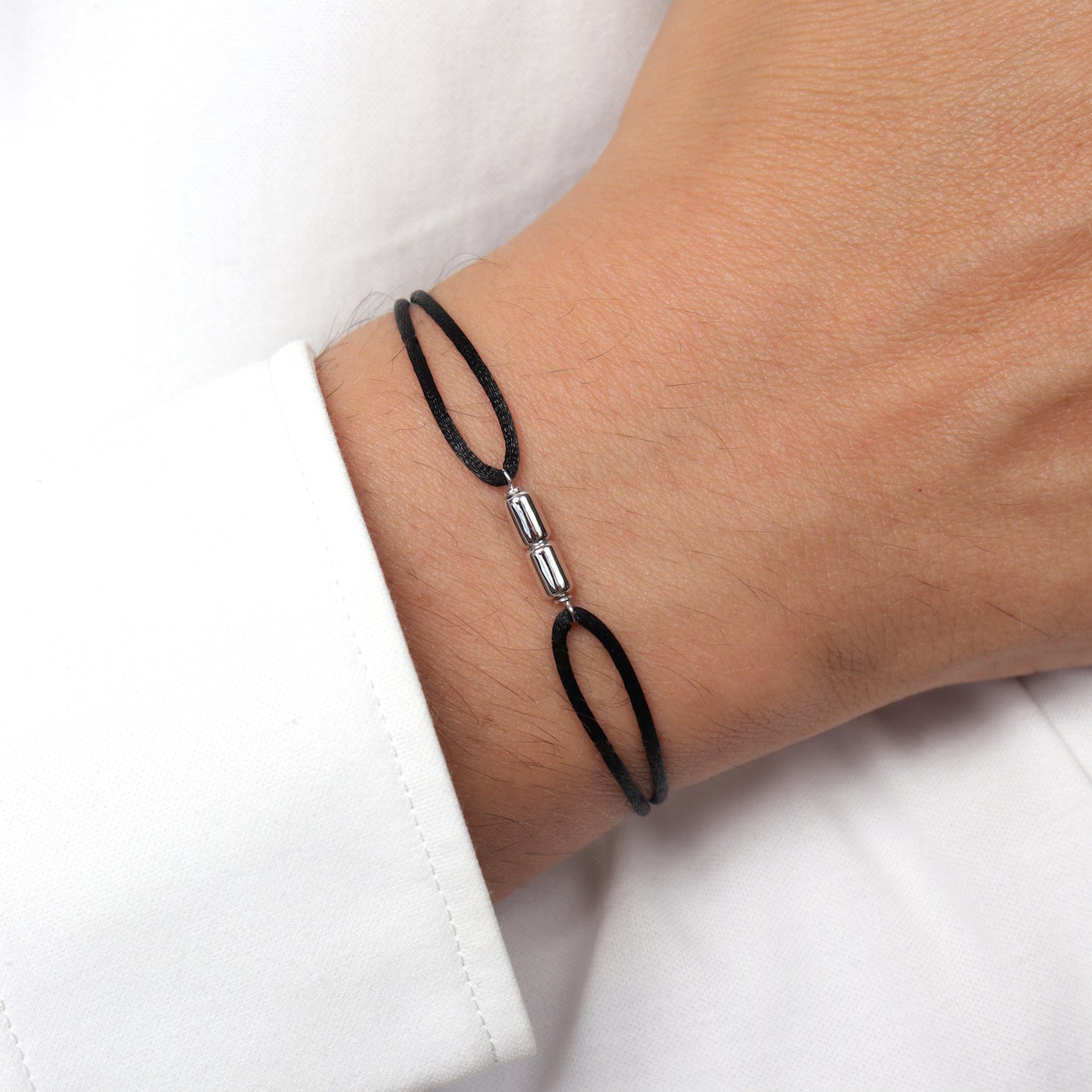 Bracelet N01 sur cordon - petit modèle