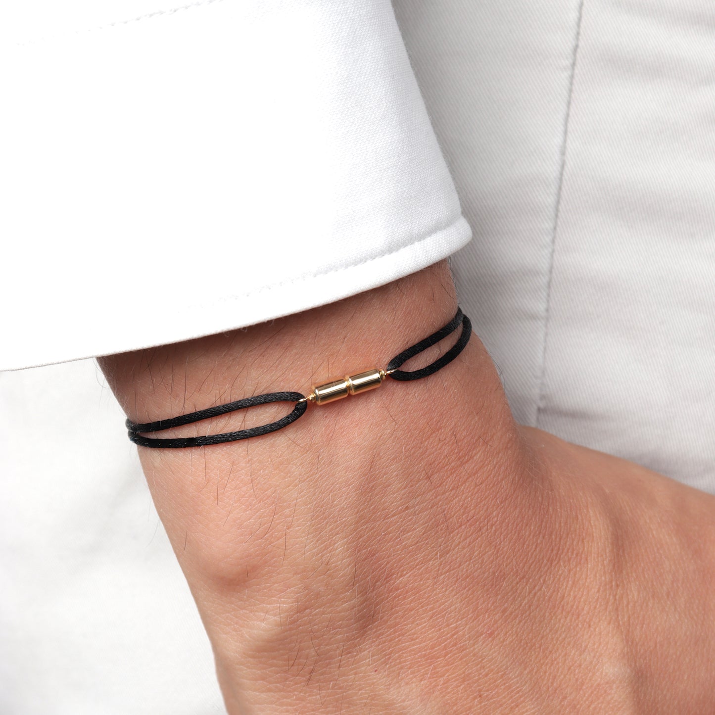 Bracelet N01 sur cordon - petit modèle