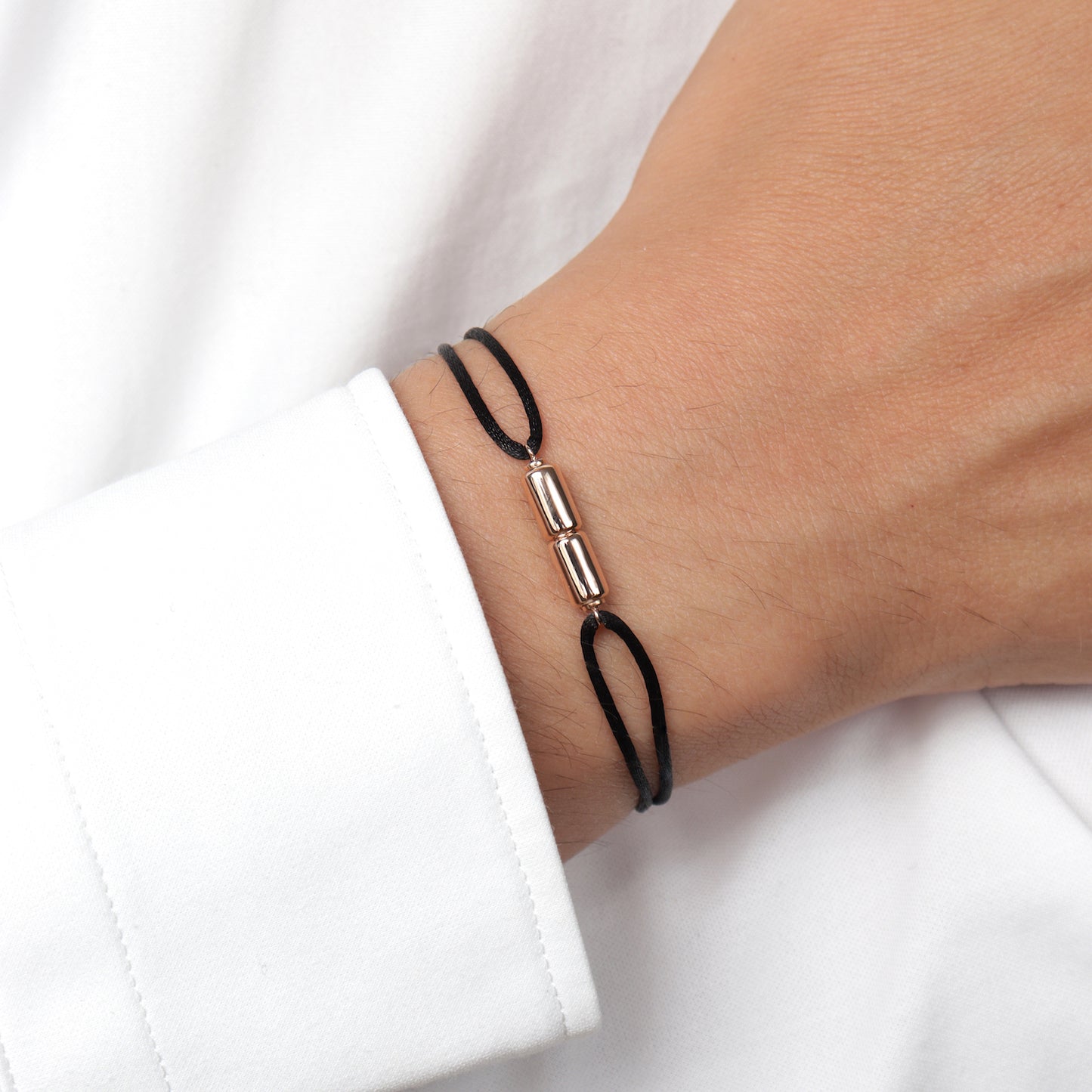 Bracelet N01 sur cordon - grand modèle