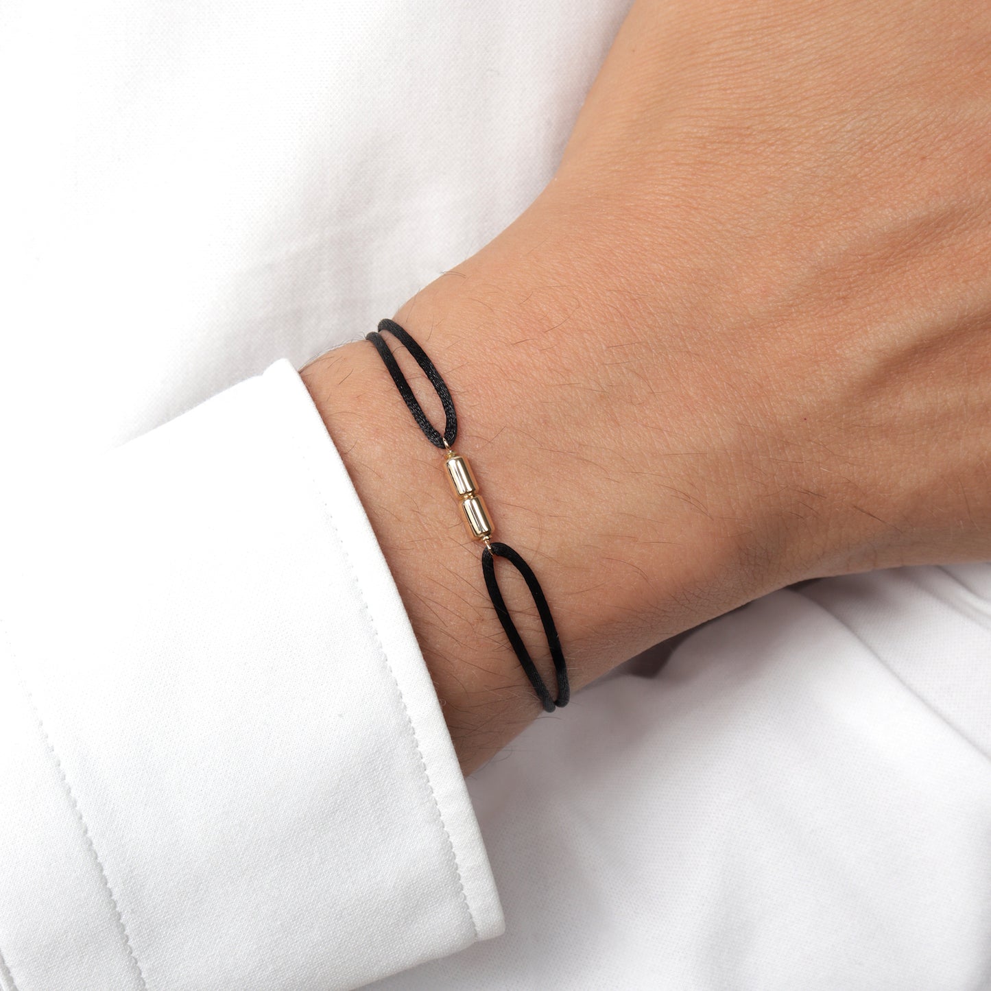 Bracelet N01 sur cordon - petit modèle