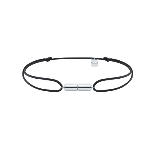 Bracelet N01 sur cordon - grand modèle