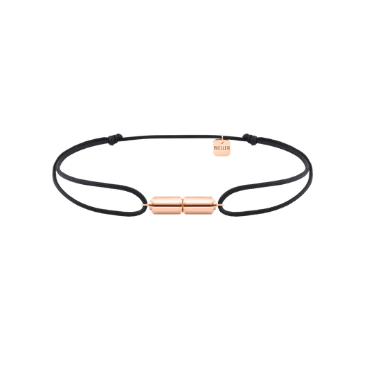 Bracelet N01 sur cordon - grand modèle